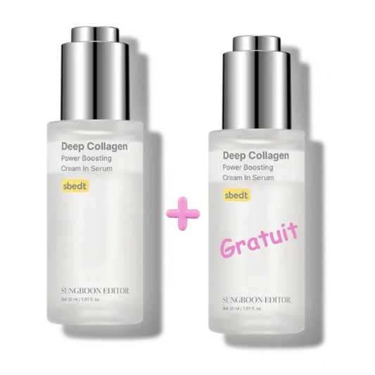 ✨ DERNIER JOUR : 1 acheté, 1 offert ✨ Crème au collagène intense en sérum